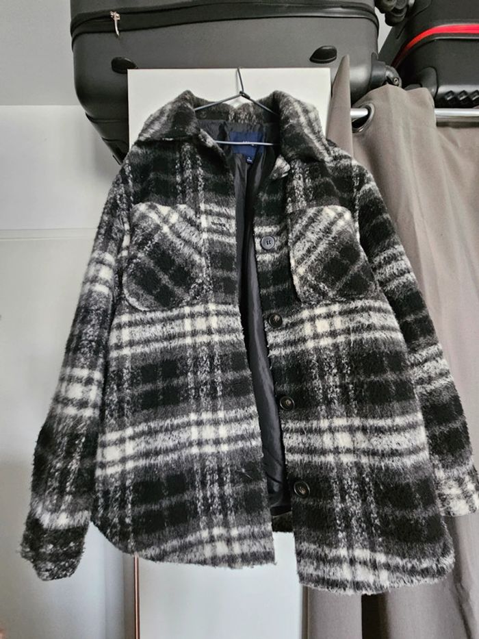 Veste surchemise vichy