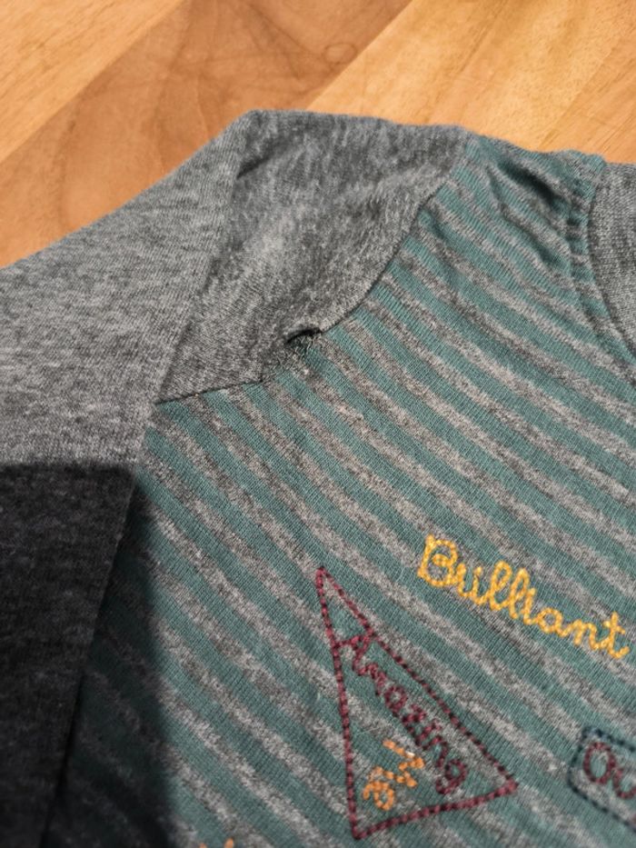 T-shirt manches longues Tao 18mois - photo numéro 2