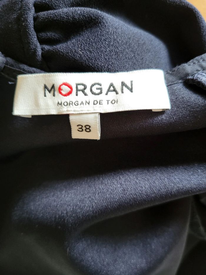 Robe très chic bleu marine Morgan - Comme neuve - photo numéro 11