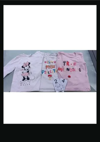 3 tee shirt manche longue 24 mois