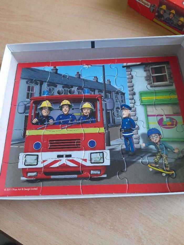 Puzzle sam le pompier