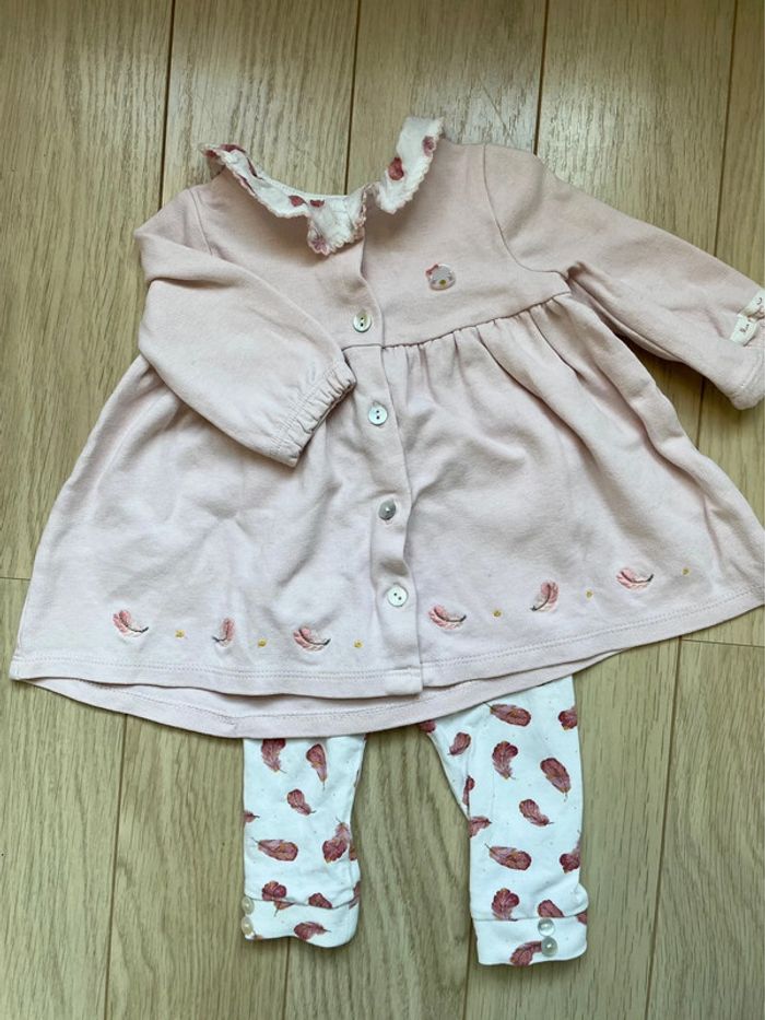 Ensemble 3 Mois robe et legging