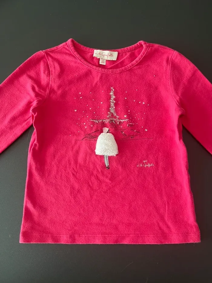T shirt Lili gaufrette 3 ans