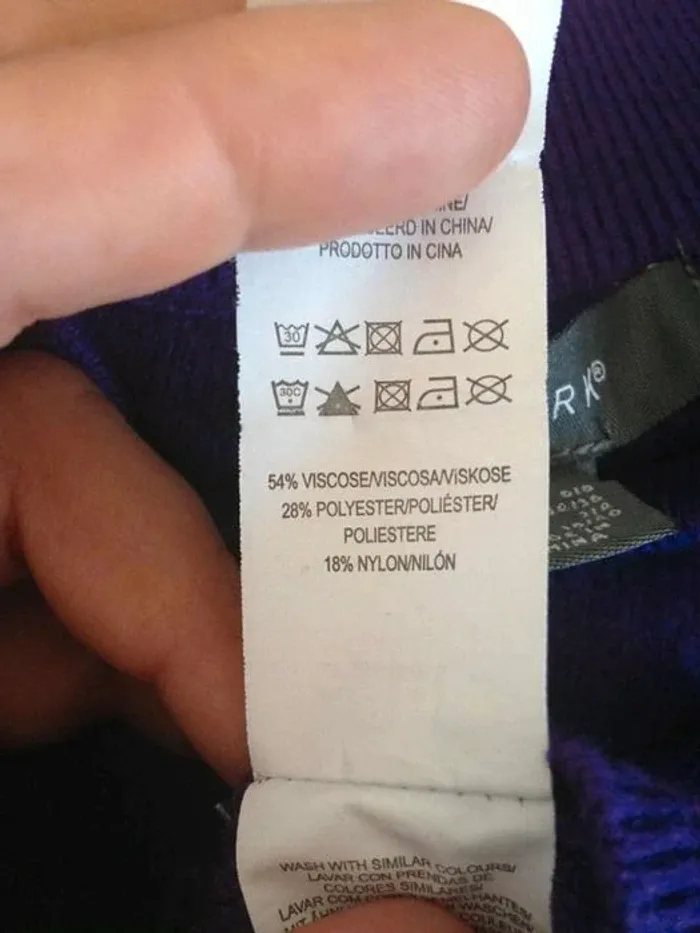 Pull ras du cou manches longues zippe oversize XS 34 Primark - photo numéro 9