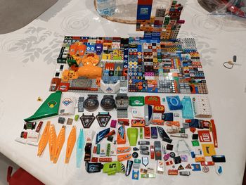🎉🎉🎉 Énorme lot de pièces serigraphiées ou autocollant Lego