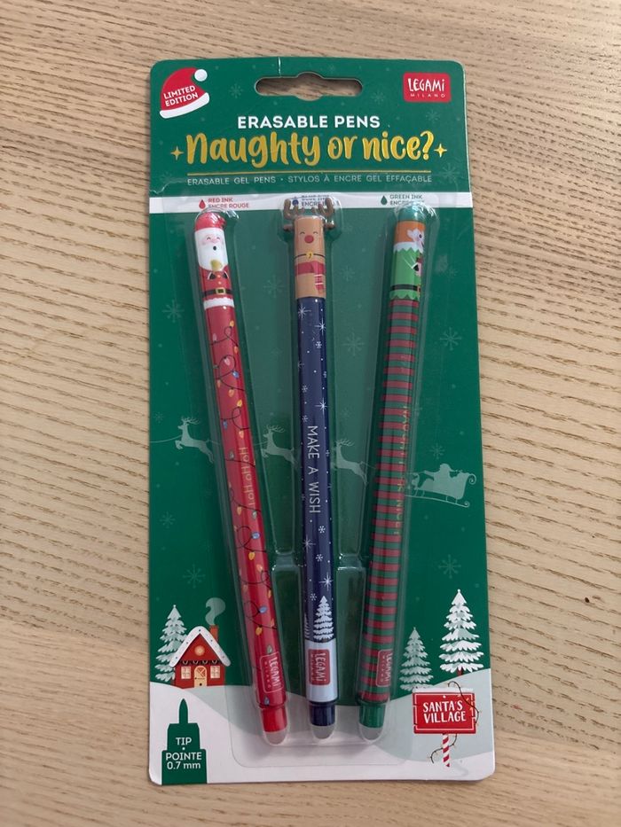 legami noël 2024 lot de crayon