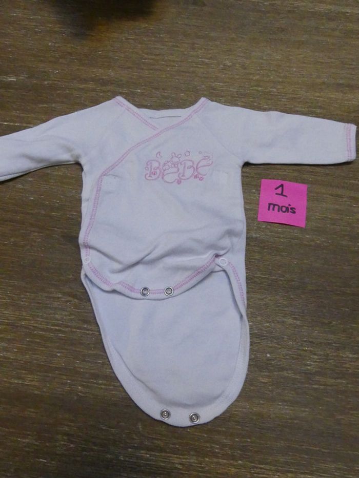 Lot 3 body bodies fille girly été - photo numéro 2