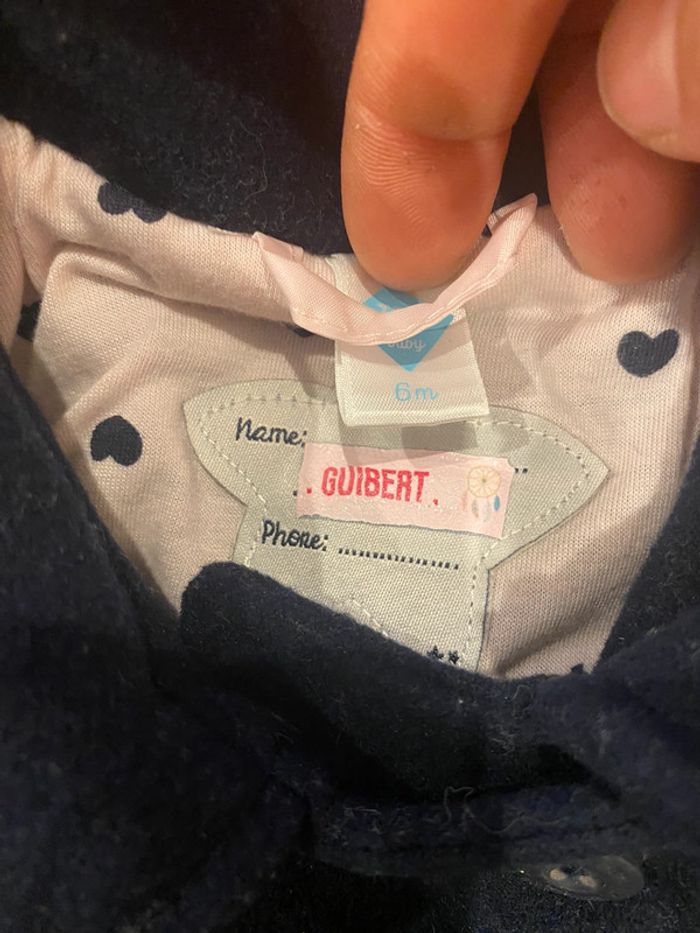 Manteau fille 6 mois Tex - photo numéro 2