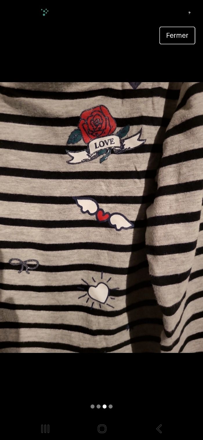 Tee-shirts  Manches longues - photo numéro 3