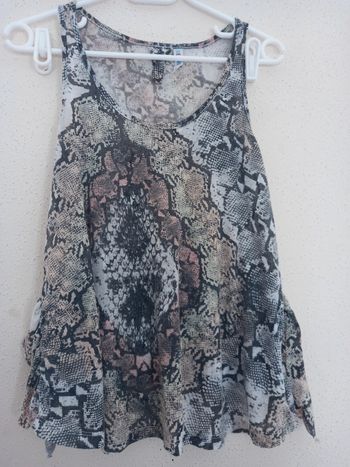 Tunique sans manches motifs Taille 38