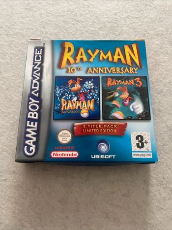Rayman 10th Anniversary Jeu Nintendo Game Boy Advance Complet FAH