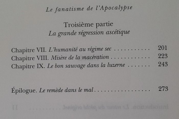 Pascal bruckner le fanatisme de l'apocalypse sauver la terre punir l'homme - photo numéro 9
