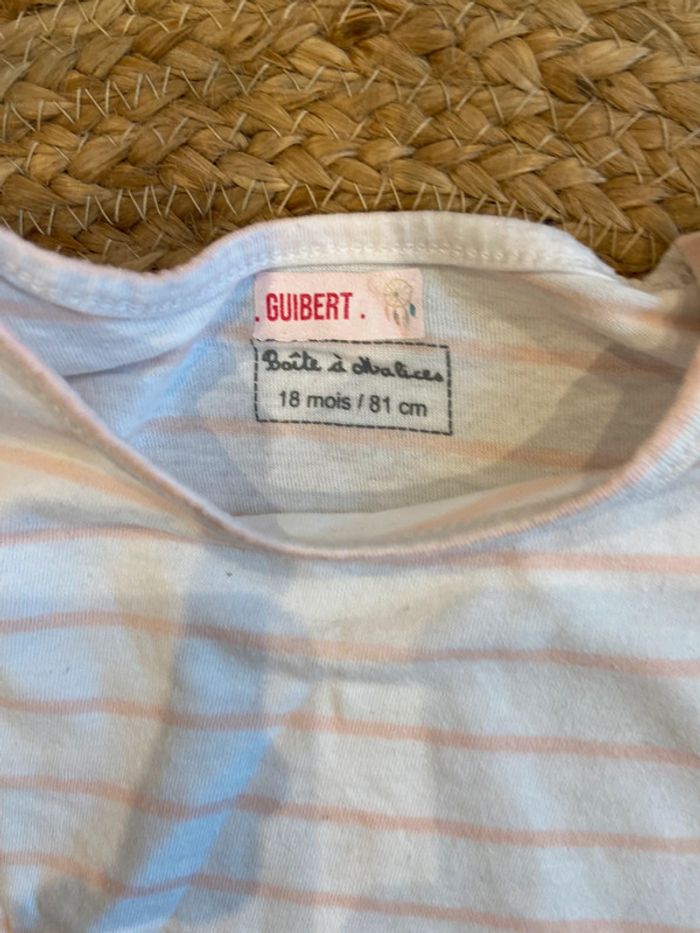 Tee-shirts manches longues fille 18 mois Boîte à Malices - photo numéro 2