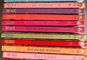 Zoé Fleurus 2€ le livre