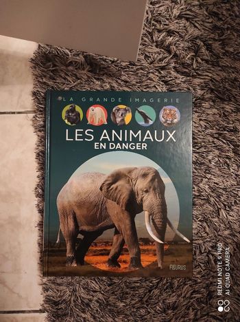 Livre les animaux en danger