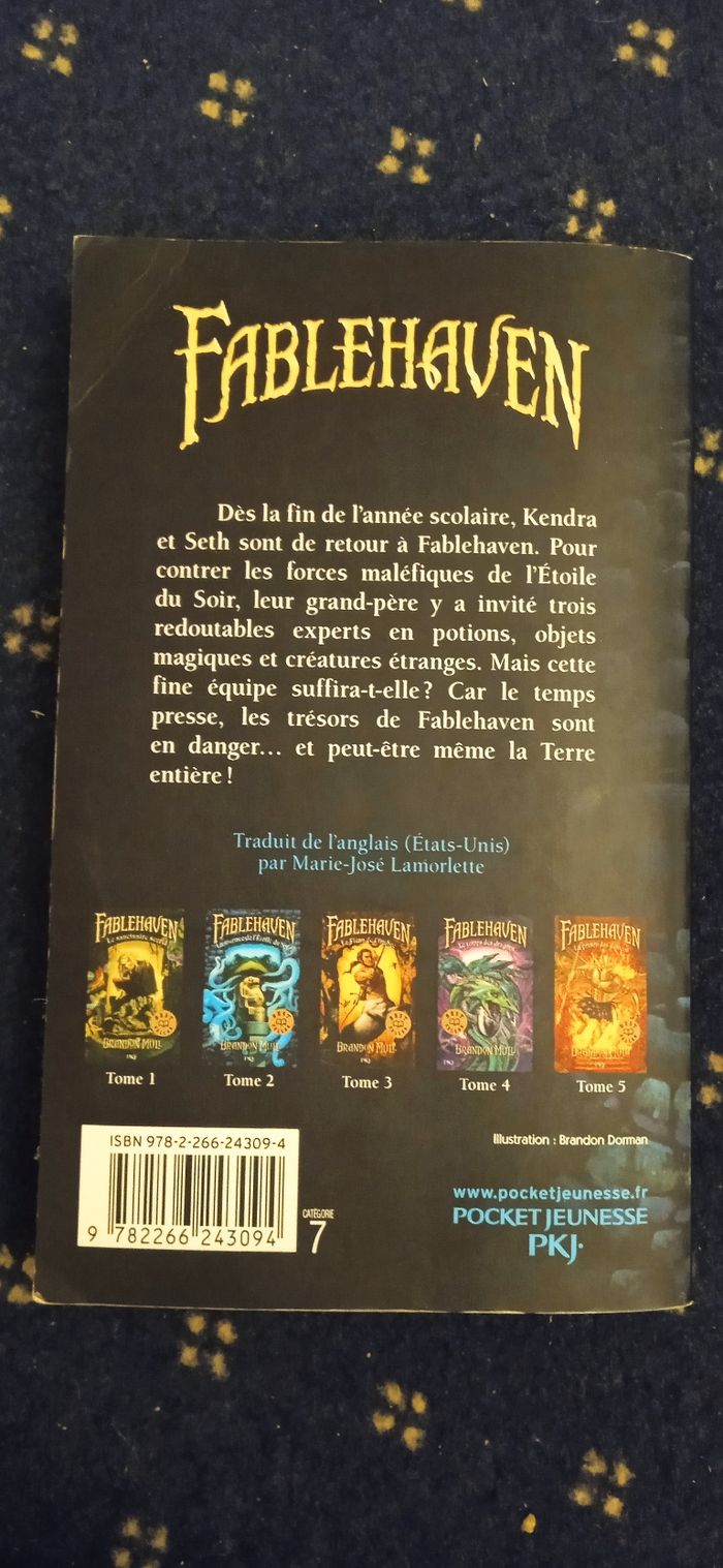 Saga Fablehaven en entier : 5 tomes - photo numéro 3