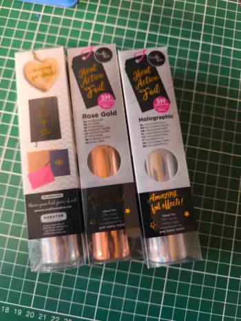 Foil lot de 3
