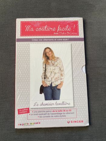 Ma couture facile avec Made in me couture le chemisier lavallière