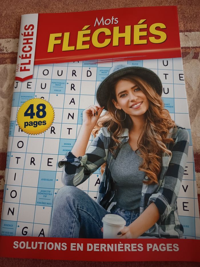 Livre cahier Mots fléchés - photo numéro 1