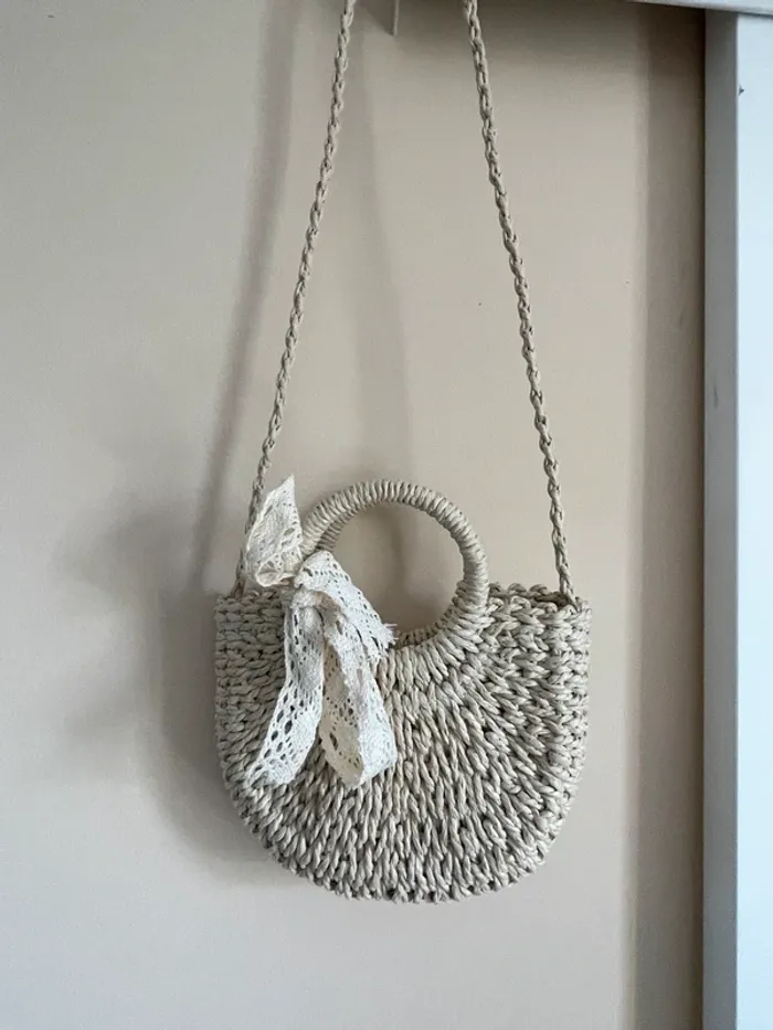 Petit sac en osier - photo numéro 4
