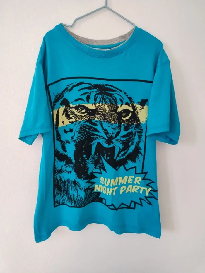 T-shirt garçon en 100% coton