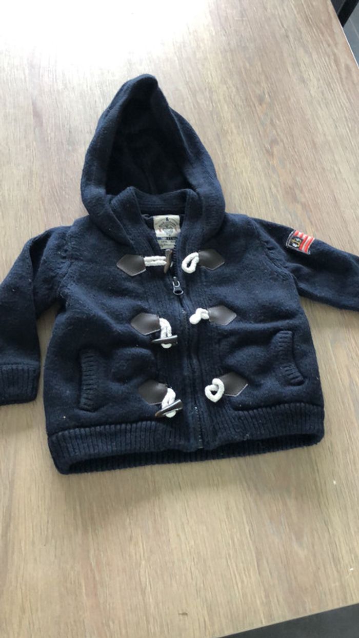 Gilet doublé pouvant servir de veste 18 mois tao