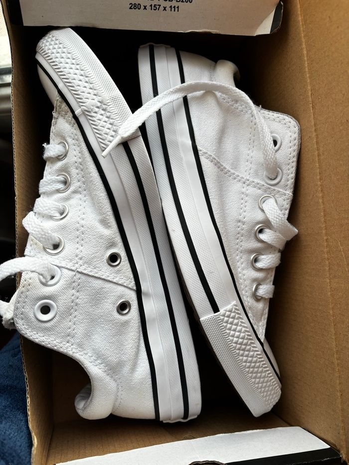 Converse All Star Madison basses blanches – T39 – Très bon état - photo numéro 10