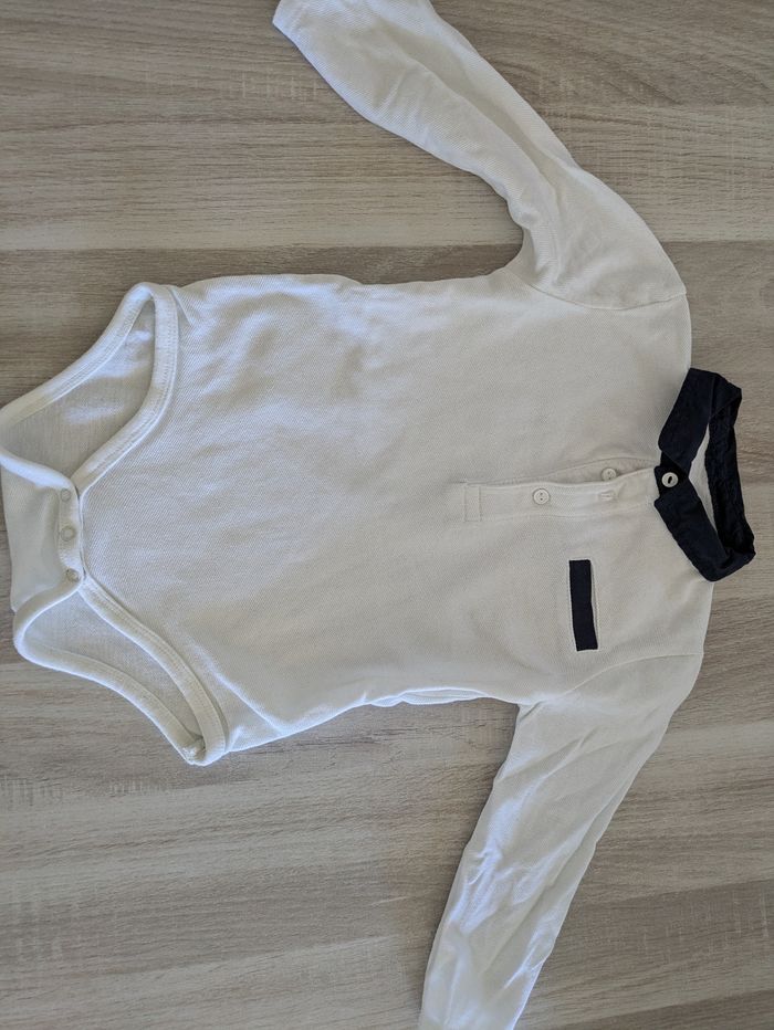Body polo manches longues 18m - photo numéro 2