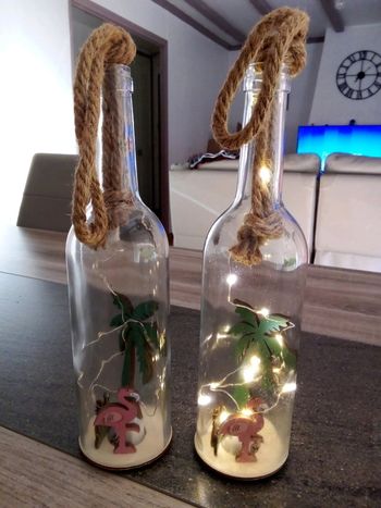Bouteille illuminé