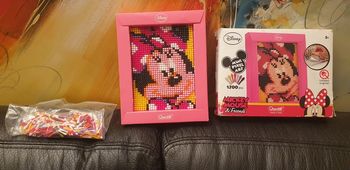 Quercetti mini-pixel art Minnie Mouse 21 x 17 cm 1200 pcs