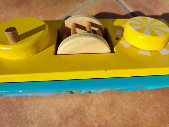 Jeu d éveil sensorielles en bois - photo numéro 9