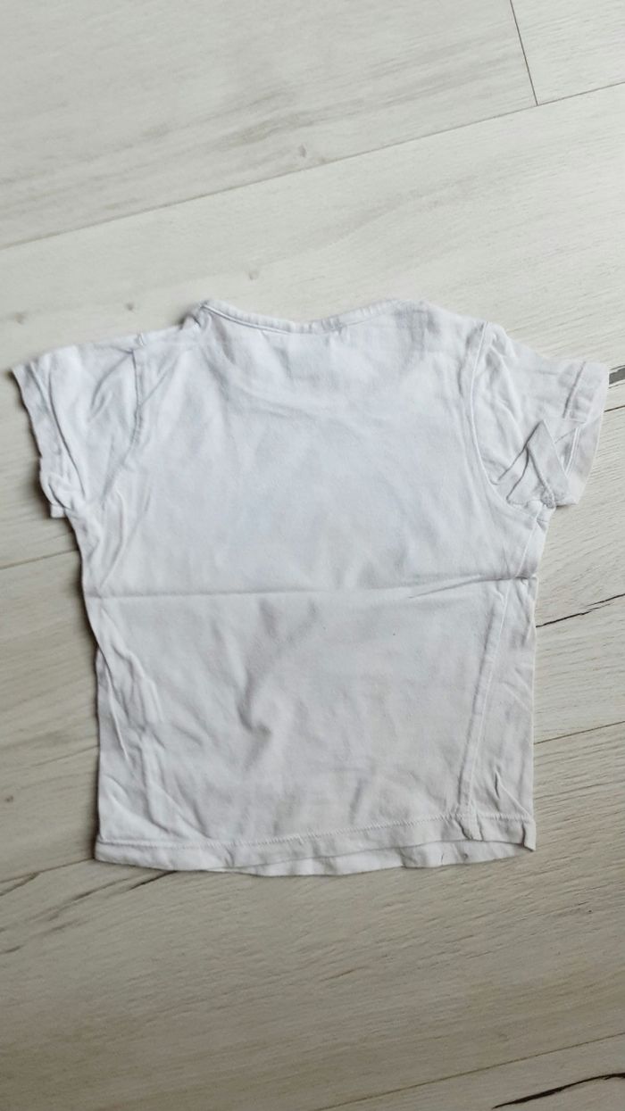 Vêtement fille tee-shirt manches courtes Minnie love Disney Minnie Mouse 4 ans - photo numéro 3