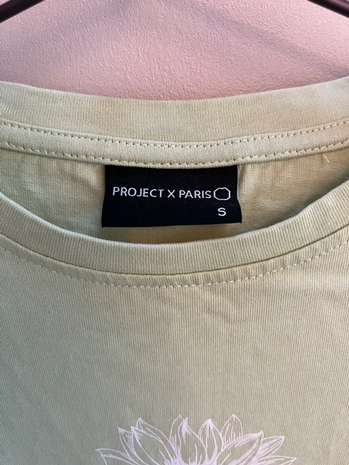 T-shirt vert pomme projet X taille S - photo numéro 3