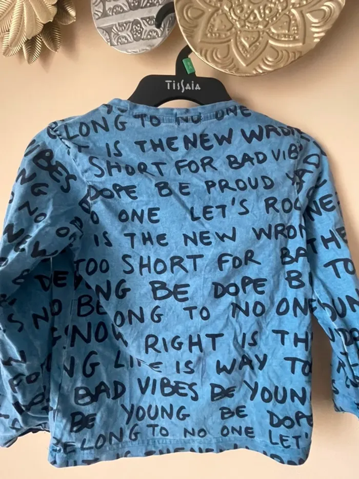 T shirt écriture