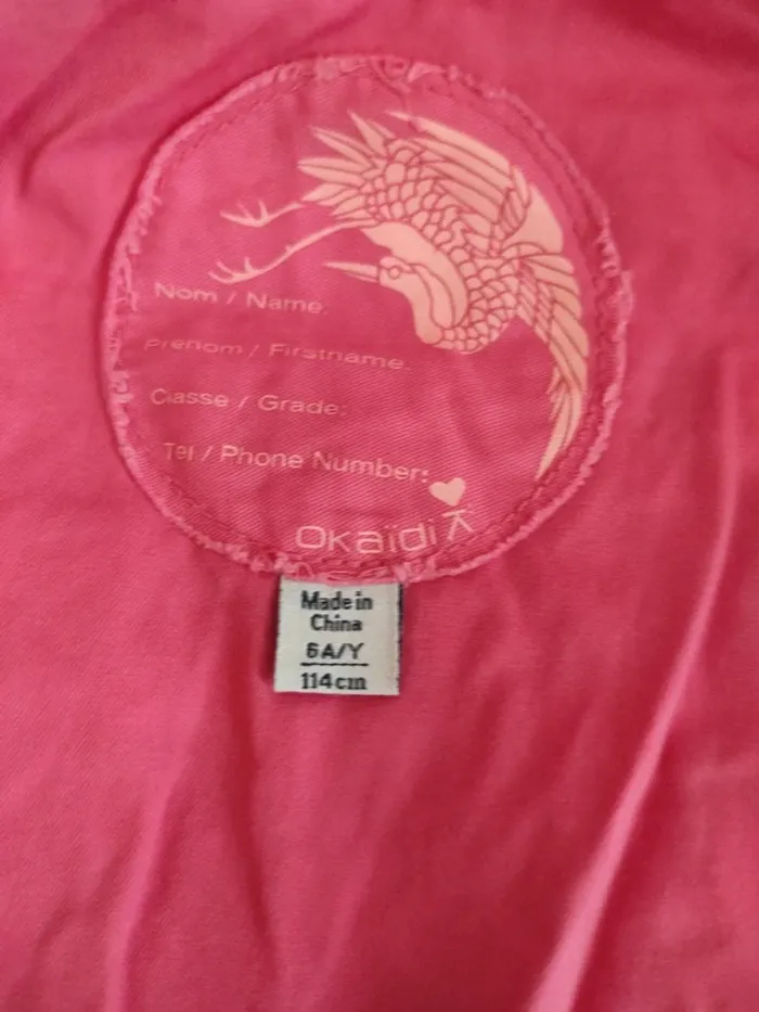 Veste Okaïdi 6 ans lavée jamais portee - photo numéro 5