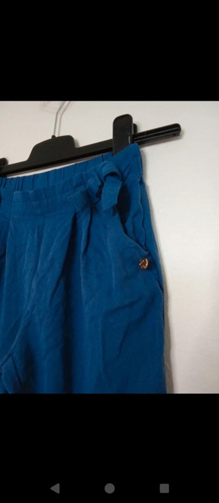 Pantalon léger jambes larges taille 6 ans. Lulu castagnette - photo numéro 6