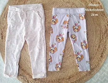 Lot de 2 pantalons Disney pat patrouille 2 ans