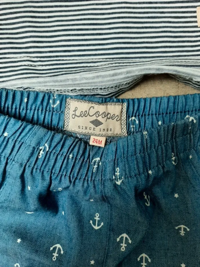 Ensemble T-shirt et short Lee Cooper 24mois neuf - photo numéro 5