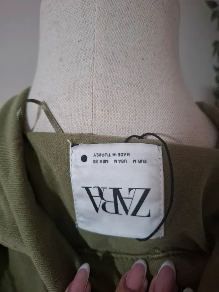 Combishort Zara kaki oversize - photo numéro 4