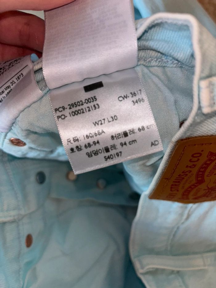 Jean Levi’s 501 bleu clair - photo numéro 8