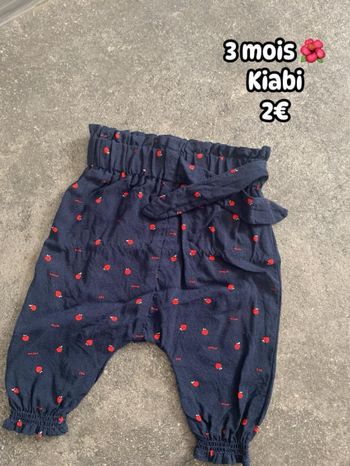 Sarouel 🌺 3 mois 🌺 Kiabi