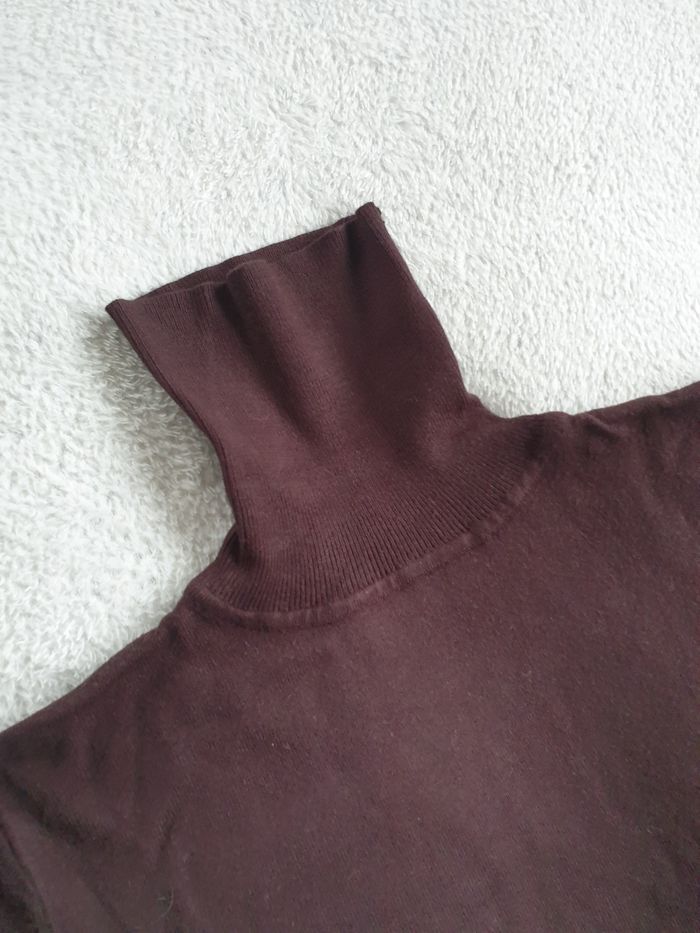 Pull femme col roulé L - photo numéro 2
