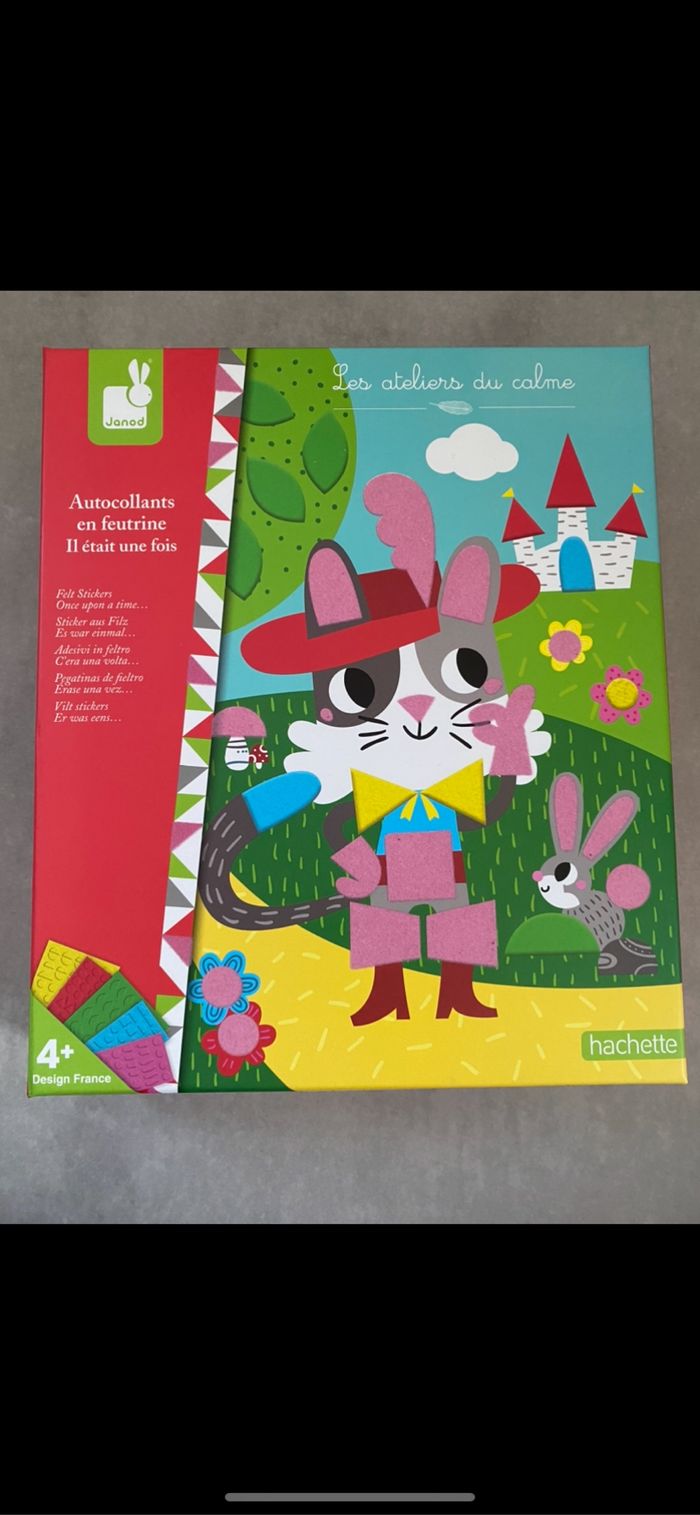 Les ateliers du calme Autocollants en feutrine