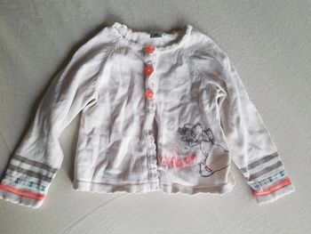 Gilet Disney fille 18 mois Les Aristochats