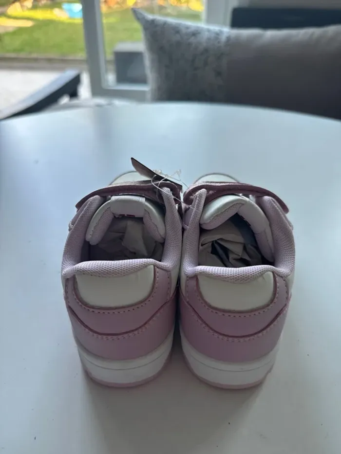 Baskets Hummel rose et blanc – Taille 33 – Neuves étiquette - photo numéro 4