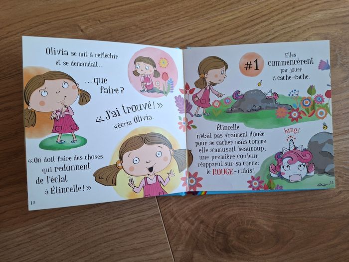Livre Olivia une licorne à besoin de ton aide - photo numéro 4