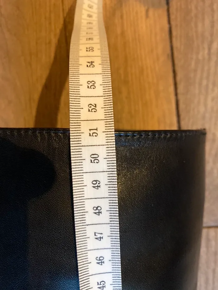 Bottes cuir noir T 38 Naf Naf - photo numéro 10