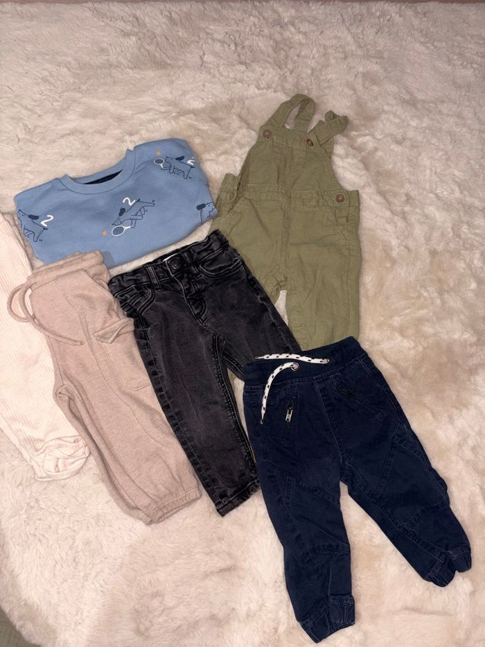 Lot vêtements bébé garçon – 12 mois