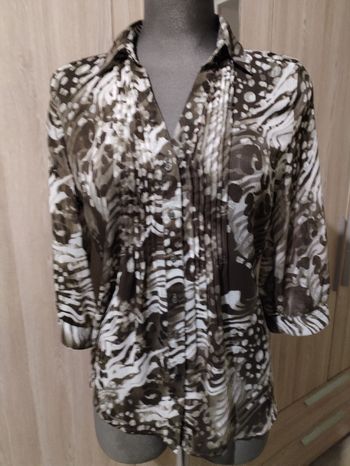 Chemise femme manches 3/4 taille 42