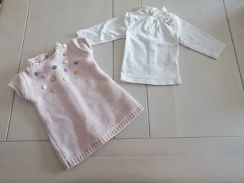 Robe et sous pull kiabi